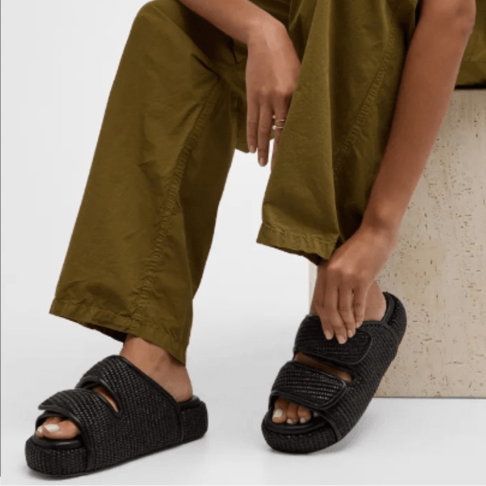 Simon Miller Raffia Slide Sandals